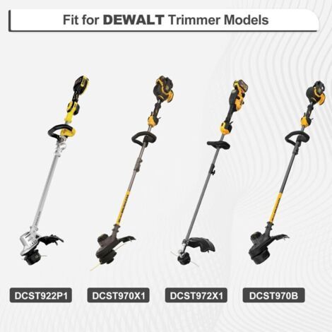 NALOOKAMIC Weed Eater Corde compatible avec débroussailleuse Dewalt DCST922P1, DCST922B, DCST970X1, DCKO975M1, remplacement de ligne de coupe-bordure de 0,080\ (1/3)