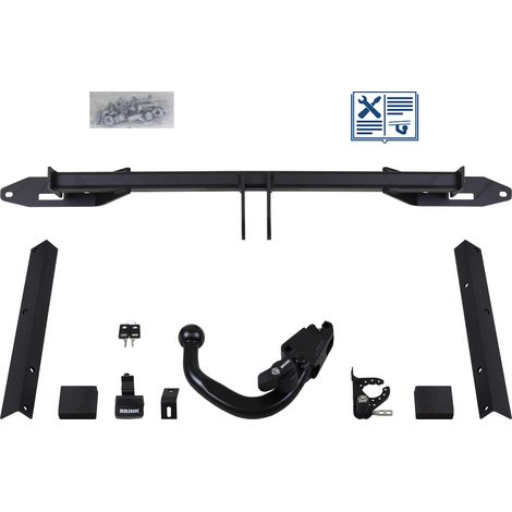 Attelage rotule démontable Brink + faisceau Trail-Tec spécifique 7 broches - CHEVROLET ORLANDO (1/2)