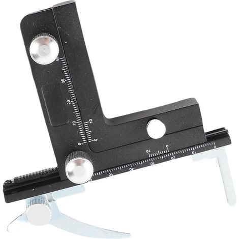 Accessoire pour microscope : pied à coulisse mobile, règle, platine mobile mécanique X-Y de haute précision avec échelle. (1/5)