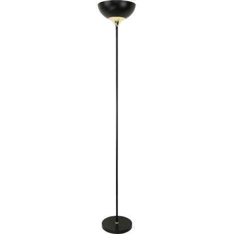 Lampadaire moderne noir/or 176 cm E27 40W SARDA Zuma Line (1/3)