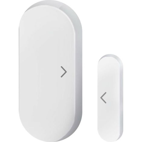 Capteur magnétique de porte et fenêtre, détecteur d’ouverture avec alarme anti-intrusion, kit domotique sans fil pour maison intelligente (1/4)