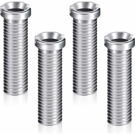 4 Vis de Panier d'Évier 45 mm Vis de Bonde en Acier Inoxydable Accessoires de , XU,Fixation Vis de Boulon d'Évier Vis de Bouchon de Crépine de Panier d'Évier pour Cuisine Lavabo - KZQ