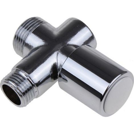 Robinet T - Diamètre Filetage 1/2 Pouces - Pour Installation Sanitaire - Compatible Avec Appareils BB4408975 - Unité (1/2)