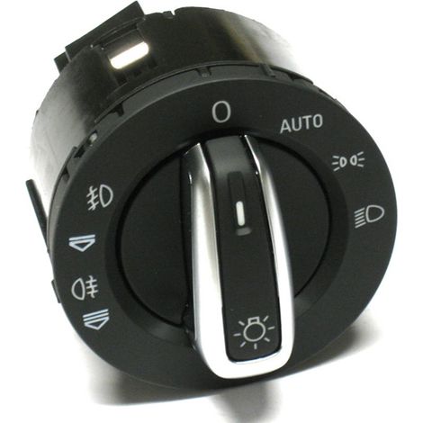 Audi A6 04-08 Lichtschalter CHROM (1/5)