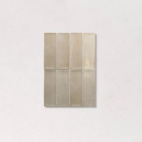 Carrelage Effet Zellige Gris MIYAKO Pura 5x15cm (1/5)