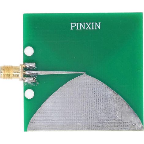 UWB-Ultrabreitbandantenne (2,4 GHz bis 5,8 GHz) mit weniger als 10 dB Dämpfung, Leiterplattenantenne zum Senden und Empfangen von Signalen