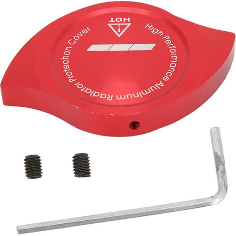 Remplacement de couvercle décoratif de bouchon de radiateur rouge pour Honda Mugen Acura CL CSX ILX MDX NSX RDX (1/5)
