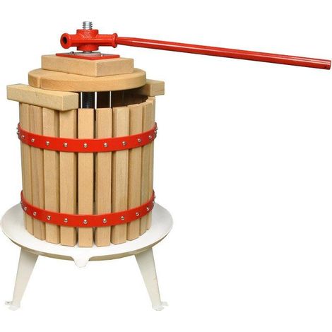Traditional Fruit and Apple Press (12 Litre) with Straining Bag (1/5)