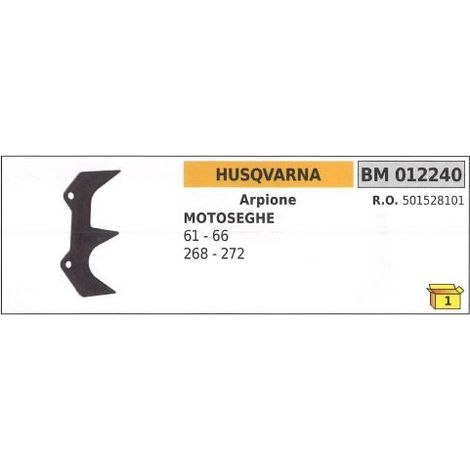 Arpón HUSQVARNA para motosierra 61 66 268 272 012240