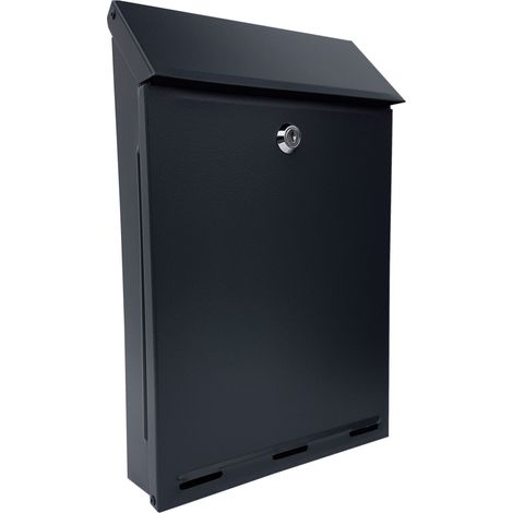 BRIEFKASTEN A-4 ANTHRAZIT - SKL A4 499