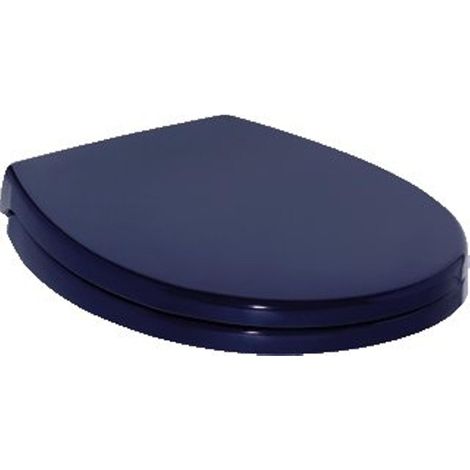 Ideal Standard - Abattant avec couvercle charnières inox Bleu - Matura 2 (1/2)