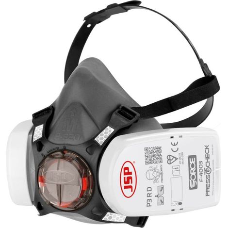 Kit Demi-masque Antigaz P3 Protection Respiratoire Haute Filtration P3 - Fujifilm (1/3)