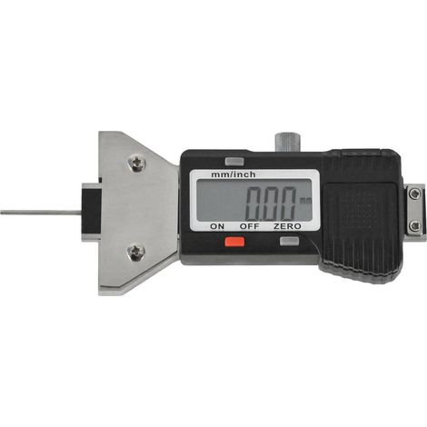 FORTIS Tiefenmessschieber IP54 digital mit Stift 0-25mm (1/5)