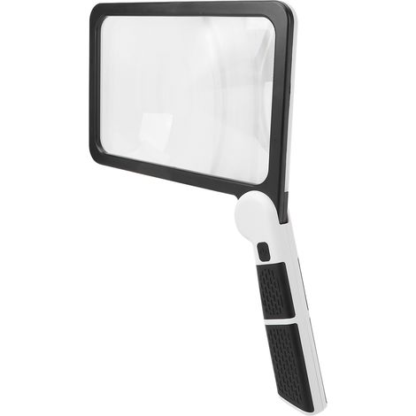 Loupe Lumineuse Pliable 5X avec 48 LEDs pour Lecture, Écriture et Travail de Précision (1/5)