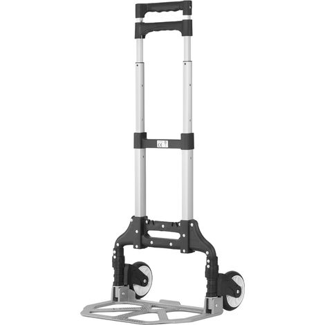 Faltbarer Transportwagen Klappwagen Handwagen Sackkarre Handkarre klappbar Transportkarre 70 kg Tragfähigkeit (1/5)