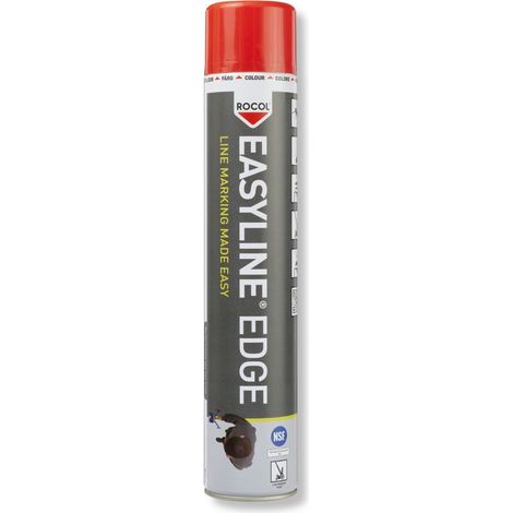 Rocol Easyline Edge pintura roja para marcado de líneas