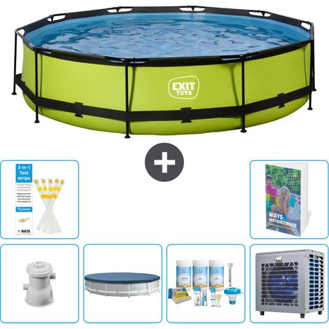 Exit Pool Rund - 360x76 cm - 7-teilig  S264 (1/5)