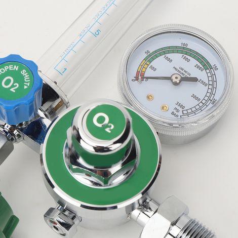 Inhalateur d'oxygène médical Weixin WX-YQ-02, régulateur de pression, oxymètre (1/5)