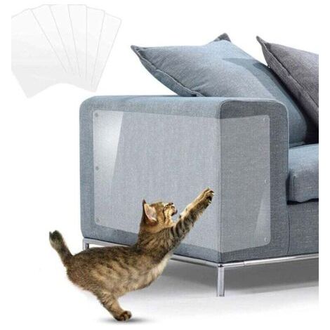 BUNTHAUS PA Katzenmöbelschutz gegen Kratzer, Kratzschutz, Sofaschutz für Couch, Anti-Katzenkratzer, Tisch, transparent, (1/4)