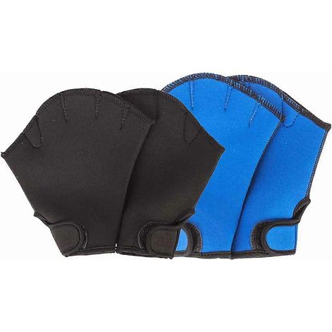Gants de natation résistants - Gants palmés pour la gymnastique aquatique, (1/4)