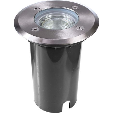 Deko-Light Bodeneinbaustrahler Aton in Schwarz GU10 IP67 rund (1/3)