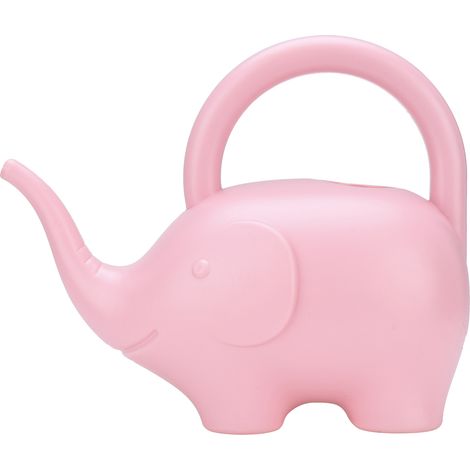 Arrosoir Éléphant pour Plantes et Fleurs - 1L Multifonctionnel PP en Blanc/Vert avec Spout Long (1/5)