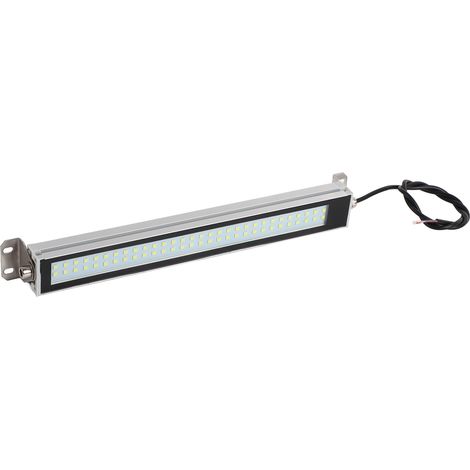 Tube LED 24V 12W IP67 étanche blanc, lumière d'atelier anti-explosion, éclairage machine robuste, blanc froid, usage industriel. (1/5)