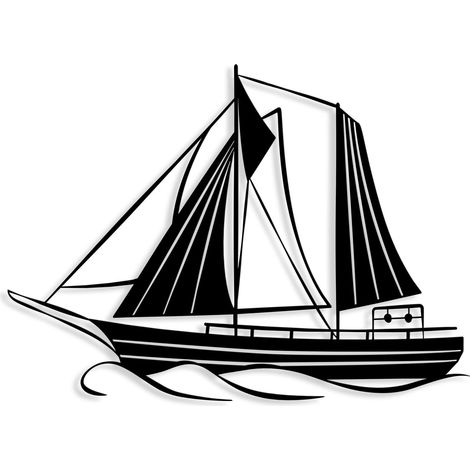 Decortie METALL DEKORATION - NO:30 SAIL - NO:30 SAIL