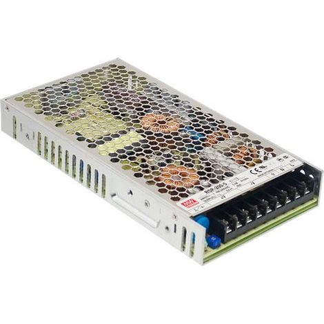 Alimentazione 5 Volt 200w 40 Amps Dimensione: 215x115x30mm Rsp-200-5 Meanwell (1/2)