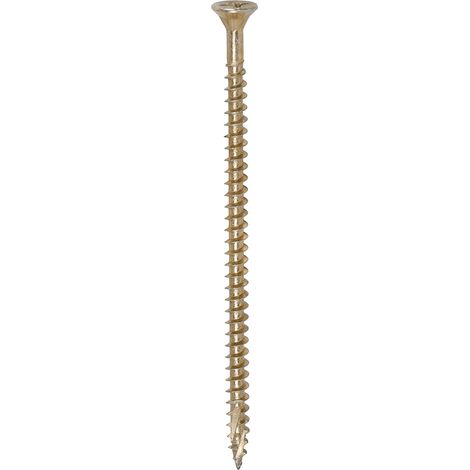 TIMCO C2 Strong-Fix Multi-Purpose Premium Countersunk Gold Woodscrews - 4.0 x 80