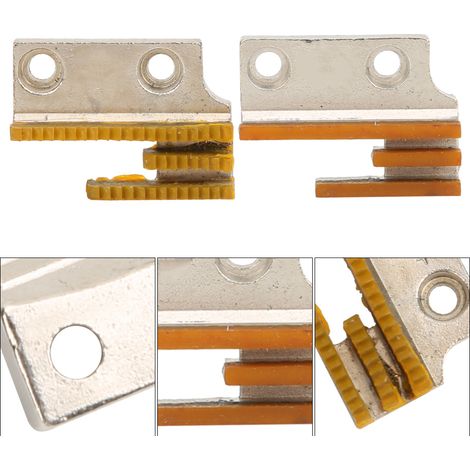 griffe d'entraînement en caoutchouc de type B à trois rangées avec dents, griffe d'entraînement en caoutchouc de type B sans dents, accessoires pour machines à coudre industrielles à plat