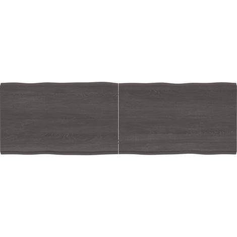 Dessus de table bois massif traité bordure assortie (1/5)