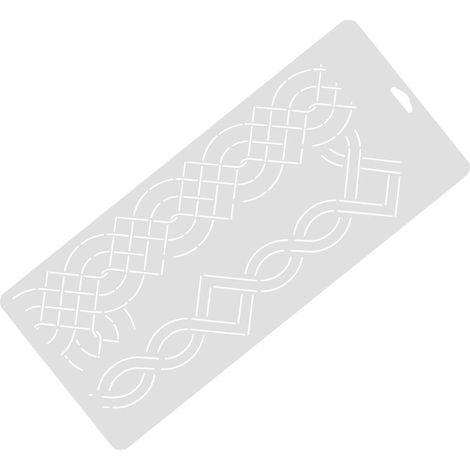 gabarit de quilting pour ordinateur, patron de broderie patchwork, outils de couture DIY (1/5)