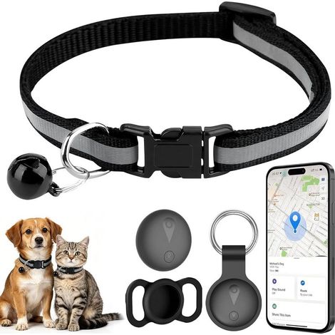 Traceur GPS Sans Abonnement Ni Carte SIM, Localisation Temps Réel, Étanche, Compatible iOS et Android, Suivi Véhicule Enfant (1/5)
