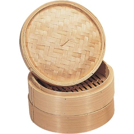 Bamboe Stoomboot 6In Kookfornuis Keukengerei Groenten Pannenkoek, Beige