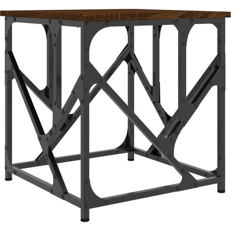 Maison Exclusive - Tavolino Salotto Rovere Marrone 45x45x47,5 cm Legno Multistrato
