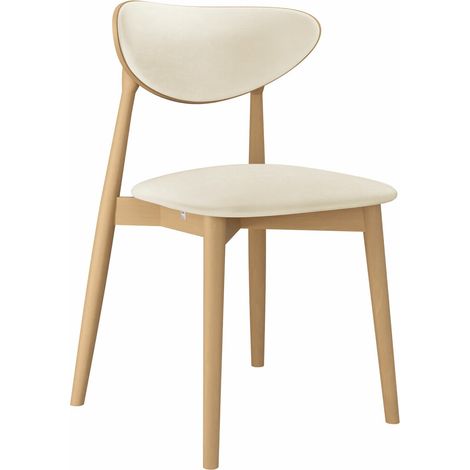 Silla Dearborn 103, Haya, 80x48x49cm, Tapiz, De madera, Madera