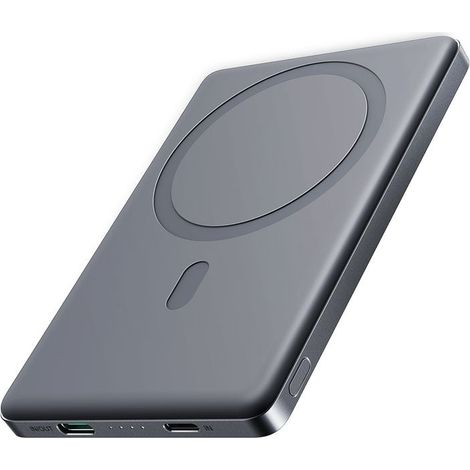 Batería externa inalámbrica magnética NEXTBATT de 5000 mAh y 20 W, ultradelgada