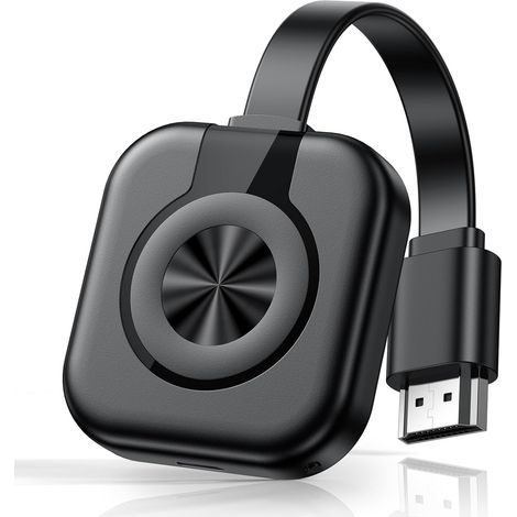 4K HDR Wireless HDMI Bildadapter – Wi-Fi Bildschirmspiegelungs-Dongle – Miracast, DLNA, AirPlay – Kompatibel mit iPhone, Android, Windows, Mac und verwendbar auf Fernseher, Monitor oder Projektor (1/5)