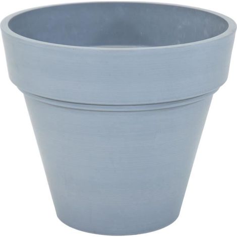 Blumentopf - MEGA-KOLLEKTIONEN - Ecostone Pflanzer - Ø 55 cm - H 51 cm - Grau