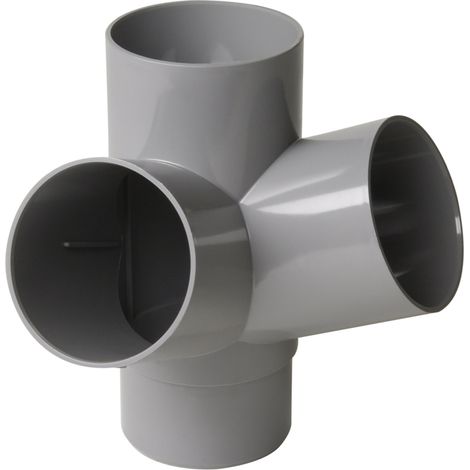 Embranchement Double 67°30' D100 Nicoll Raccordement Double Pour évacuation Pvc - Nicoll
