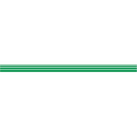 Lot 2 bandes 52mm x 1m - Lignes Progressives Vert - 4641034