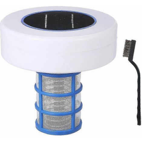2025 Ioniseur solaire pour piscine, purificateur d'eau aux ions cuivre et argent (1/5)