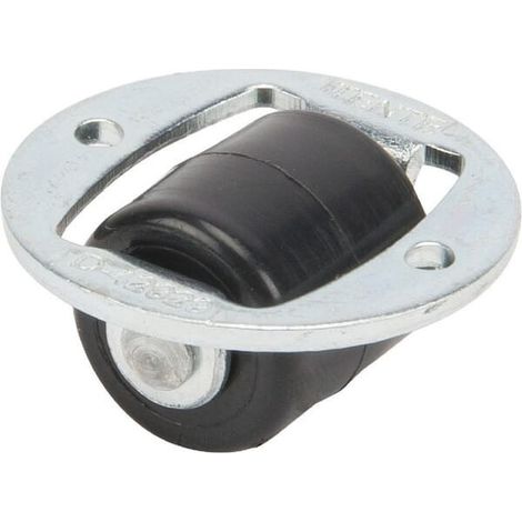 Roulettes en matière synthétique à platine de fixation TENTE 1298UOI014P80 (1/2)