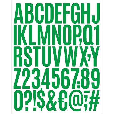 500 autocollants lettres alphabet 5,1 cm en PVC imperméables - numéros boîte aux lettres, étiquettes bouteilles d'eau, décoration scrapbooking, classe, voiture, ordinateur portable (1/5)