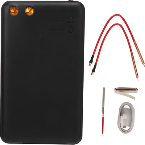 Tragbares Punktschweißgerät, 6 einstellbare Temperaturstufen, eingebauter Schutz, 6000mAh Akku, Mini-Akkuschweißgerät. (1/5)