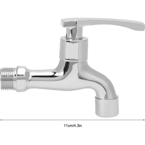Wasserhahn aus Zinklegierung, G1/2 Zoll, für Waschbecken im Badezimmer