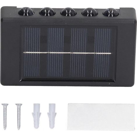 Applique murale solaire LED à double extrémité, étanche IP65, 600 mAh (1/5)