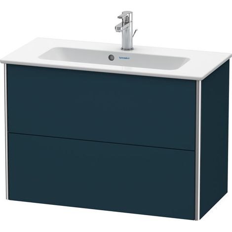 Mueble de baño Duravit XSQUARE COMPACT 560x810x388mm Azul medianoche semibrillante (1/3)