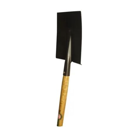Zappa da 28 cm in acciaio con manico a forma di mela, lunghezza 1 m, colore verde Atis